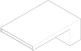 Dornbracht - Uitloop sanitaire kranen Uitloop 180X100X265Mm