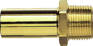 John Guest - Speedfit Fitting met 2 aansluitingen Puntstuk 15Mm X 1/2"Bu