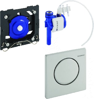 Geberit - Mambo Pneum. besturing spoelsysteem Hyt Urinst Pneu Rvs