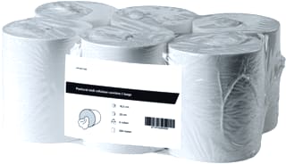 All Care - Papieren doek/rol Poetsrol Midi 6X300M