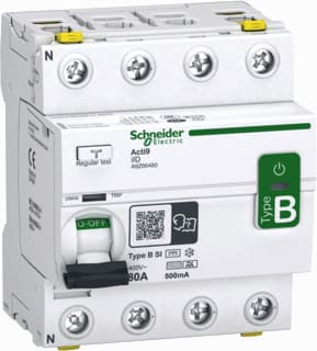 Schneider Electric - Acti 9 Aardlekschakelaar Id Aardlsch 4P 80A 500 B-Si