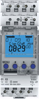 Theben - Digitale schakelklok vr paneelbouw Digi Schak V Pan 1720330