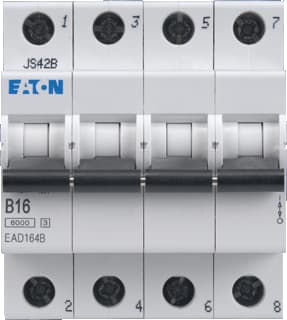 EATON INDUSTRIES - Din modulair FLEX Installatieautomaat inst.aut. 4p 16a b flexond