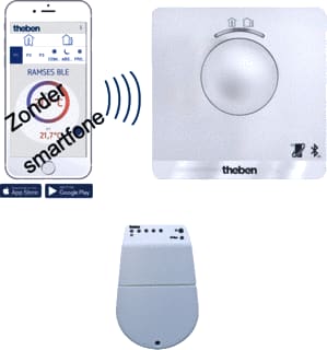 Theben - Ruimteklokthermostaat Dig Kloktherm 8169151