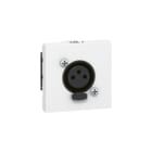 Legrand - Mosaic A/V-connector Mos Xlr Contds 3P Female