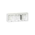 Legrand - Mosaic Opbouwbak inbouwschakelmateriaal Opbouwkap 8Mod Wit