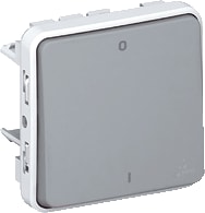 Legrand - Plexo 55 Installatieschakelaar plexo wd 2-plg schakelaar