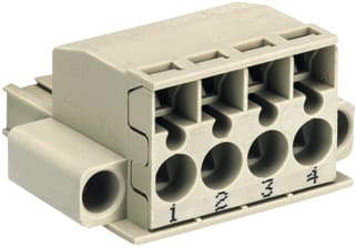 Wieland - Kabelconnector v printplaatconnect. 25.821.4253.0