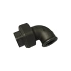 Nefit Industrial - Zwart 95 Fitting met 2 aansluitingen Neft Kniekopp 5/4 Zw