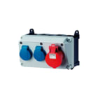 Mennekes - AMAXX CEE-contactdoos combinatie Combinat 1Cee 5P+2 Schuk0