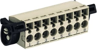 Wieland - Kabelconnector v printplaatconnect. 25.843.1253.0