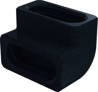 Zehnder - Bocht ovaal luchtkanaal Comfofit Tflat51 Bcht V.9