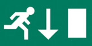 Kagenaar - NP(W) Pictogram noodverlichting pictogram b25