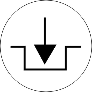 Schlegel - Tekstschild vr drukknop/signaallamp  bsrr1108