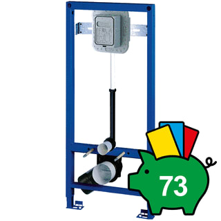 Grohe - Rapid SL Inbouwelement wandcl. m/drukspoeler Vrwnd Rap-Sl Wc Druksplr