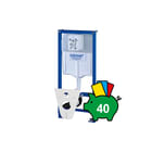 Grohe - Rapid SL Inbouwreservoir met frame Vrwnd Rap-Sl Wc H113 Wb
