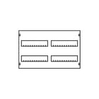 ABB - CombiLine N Inbouwunit leeg Montkit Vv Dinsleuf Mbg422