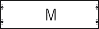 ABB - CombiLine N Inbouwunit leeg Montkit V.V.Montpl. Mbm211