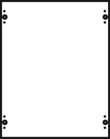 ABB - CombiLine N Inbouwunit leeg Montkit V.V.Blindpl Mbb117