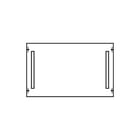 ABB - CombiLine N Inbouwunit leeg Montkit Rails 360A Mbs224