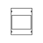 ABB - CombiLine N Inbouwunit leeg Montkit V. 2Xnh00 Mbt136