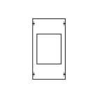 ABB - CombiLine N Inbouwunit leeg Montkit V. 1Xnh1 Mbt142