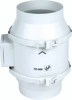S&P - MIXVENT-TD Buisventilator Bsvent Td 500-150 T 3V N8