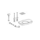 Geberit - AquaClean 4000 Toebeh./onderdelen voor douche wc Watrraanslt