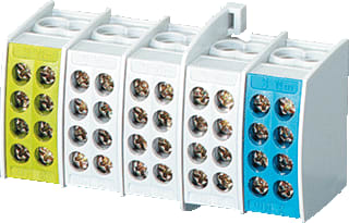 Hensel - Mi-verdelers Aansluitklem voor hoofdkabel Aftakklm 5P 1,5-25Mm Kkl54