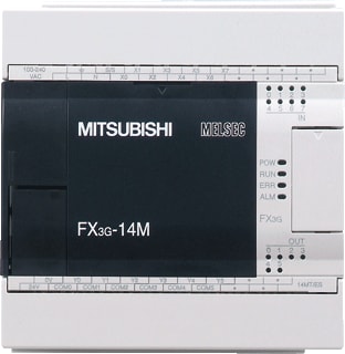 Mitsubishi - Compact FX3G PLC basiseenheid fx3g plc 8/6-i/ore 230v