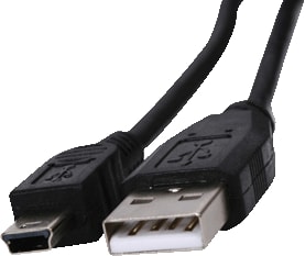 Mitsubishi - Compact FX3G PLC verbindingskabel Kabel Usb/Usb-Mini 5Mtr