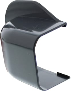 Canalit - Eindschot leidingkanaal Afdekkap 125X75Mm Antr Gr