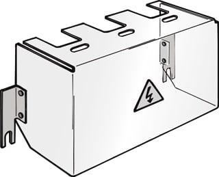 ABB - SwitchLine OTS Afschermkap aansluitklem hoofdkabel Ots40T3 Afdekkap Ot1640F