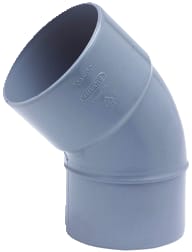 Wavin - Fitting met 2 aansluitingen Wadal Pvc L-Bocht 45 40
