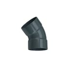 Wavin - Fitting met 2 aansluitingen Wadal Pvc L-Bocht 45 75