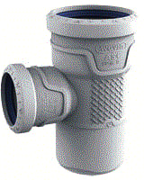 Wavin - AS+ Fitting met 3 aansluitingen T-Stuk 87 75X50 M/M/S