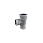 Wavin - AS+ Fitting met 3 aansluitingen T-Stuk 87 75X50 M/M/S