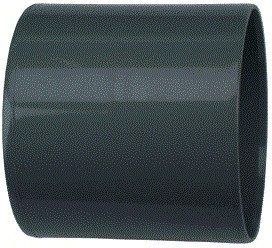 Wavin - Fitting met 2 aansluitingen Wadal Pvc L-Mof 75 M/M Bc