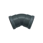 Wavin - Fitting met 2 aansluitingen Wafix Pvc M-Bocht45 110