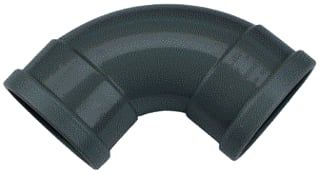 Wavin - Fitting met 2 aansluitingen Wafix Pvc M-Bocht88 110