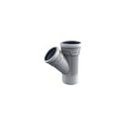 Wavin - AS+ Fitting met 3 aansluitingen T-Stuk 45 110X75 M/M/S