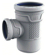 Wavin - AS+ Fitting met 3 aansluitingen T-Stuk 87 110X75 M/M/S