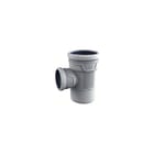 Wavin - AS+ Fitting met 3 aansluitingen T-Stuk 87 110X75 M/M/S