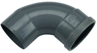 Wavin - Fitting met 2 aansluitingen Wafix Pvc M-Bocht88 110