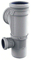 Wavin - AS+ Fitting met 4 aansluitingen T-Stuk 87 Lgr 110