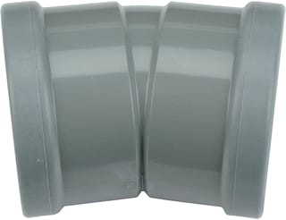 Wavin - Fitting met 2 aansluitingen Pvc M-Bocht 15Gr125Sn4 M/M