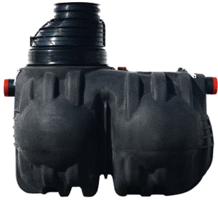 Wavin - Olie-/benzine-/vetafscheider cert ns20/2000 2x250alarms