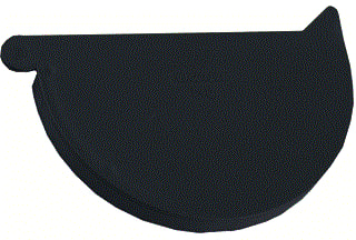Wavin - Kopschot dakgoot Pvc Mastgoot Endkap L 5