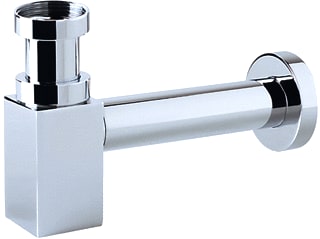 Silkline - Square Slim P-, S-, beker sifon Sifon 5/4 Rvs