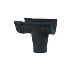 Wavin - Kopschot dakgoot Abs Mastgoot Uitloop R 5Bc